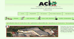 Desktop Screenshot of aci-rubber.com